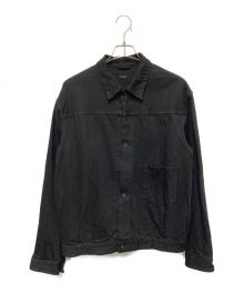 COMOLI（コモリ）の古着「1st Tracker Denim Jacket」｜ブラック