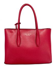 Kate Spade（ケイトスペード）の古着「エヴァ スモール トップジップ サッチェル」｜ピンク