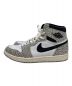 NIKE (ナイキ) AIR JORDAN 1 RETRO HIGH OG グレー×ホワイト サイズ:28.5：13000円