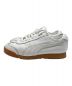 PUMA (プーマ) maison kitsune (メゾンキツネ) ローカットスニーカー ホワイト サイズ:22.5ｃｍ：8000円