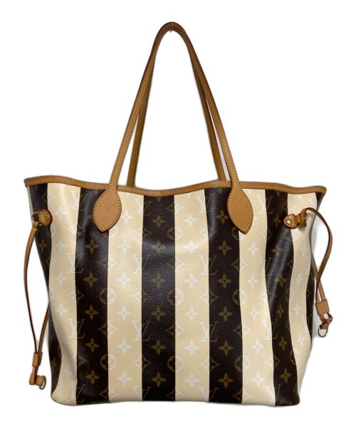 LOUIS VUITTON（ルイ ヴィトン）LOUIS VUITTON (ルイ ヴィトン) ネヴァーフルXLネヴァーフルMM/ネヴァーフル・レイユール ベージュ×ブラウン サイズ:なし（実寸をご確認ください）の古着・服飾アイテム