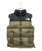 THE NORTH FACEザ ノース フェイス）の古着「NUPTSE VEST/ヌプシベスト」｜カーキ×ブラック