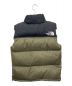 THE NORTH FACE (ザ ノース フェイス) NUPTSE VEST/ヌプシベスト カーキ×ブラック サイズ:M：15000円