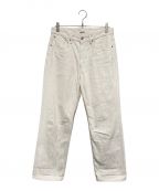 AURALEEオーラリー）の古着「HARD TWIST DENIM 5P PANTS」｜ホワイト