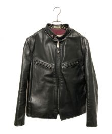 Schott（ショット）の古着「641XXH HORSEHIDE CAFE RACER レザージャケット」｜ブラック