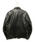 Schott (ショット) 641XXH HORSEHIDE CAFE RACER レザージャケット ブラック サイズ:SIZE40：70000円