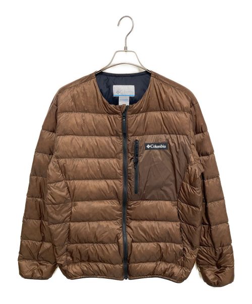 Columbia（コロンビア）Columbia (コロンビア) Wood Road Down Jacket ブラウン サイズ:Mの古着・服飾アイテム