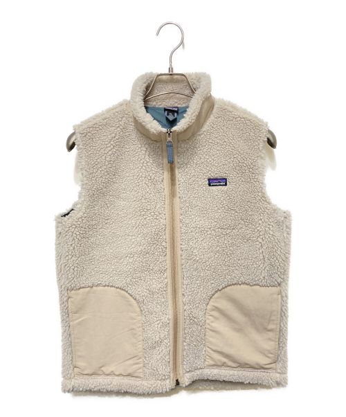 Patagonia（パタゴニア）Patagonia (パタゴニア) RETRO-X VEST アイボリー サイズ:XXL（キッズ規格）の古着・服飾アイテム