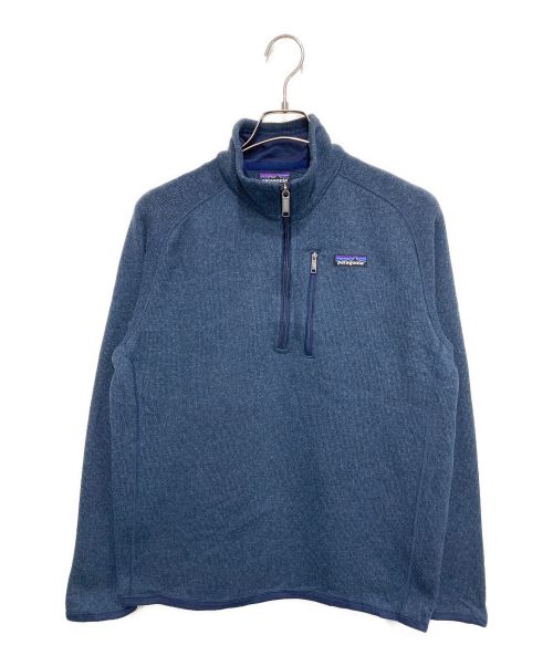 Patagonia（パタゴニア）Patagonia (パタゴニア) ベター セーター  ハーフジップ フリース プルオーバー ネイビー サイズ:Mの古着・服飾アイテム