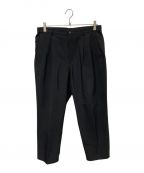 NEW BALANCEニューバランス）の古着「Met 24 WIDE TAPERED FIT PANTS」｜ブラック