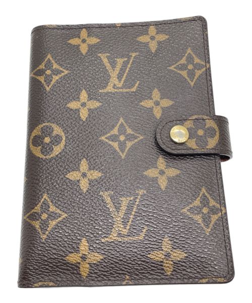 LOUIS VUITTON（ルイ ヴィトン）LOUIS VUITTON (ルイ ヴィトン) アジェンダPM/モノグラム手帳カバー ブラウン サイズ:なしの古着・服飾アイテム