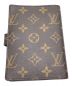 LOUIS VUITTON (ルイ ヴィトン) アジェンダPM/モノグラム手帳カバー ブラウン サイズ:なし：8000円