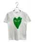 PLAY COMME des GARCONS（プレイ コムデギャルソン）の古着「ハートロゴTシャツ」｜ホワイト