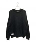 WTAPSダブルタップス）の古着「ARMT/SWEATER/POLY.X3.0」｜ブラック