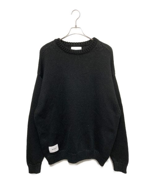 WTAPS（ダブルタップス）WTAPS (ダブルタップス) ARMT/SWEATER/POLY.X3.0 ブラック サイズ:4の古着・服飾アイテム