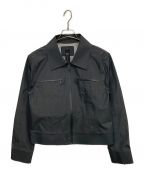 KANGHYUKカンヒョク）の古着「Gore-Tex Infinium Trucker Jacket in Black」｜チャコールグレー