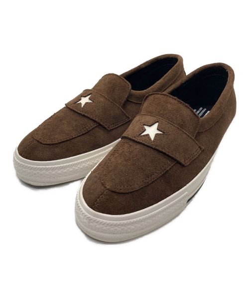 CONVERSE ADDICT（コンバース アディクト）CONVERSE ADDICT (コンバース アディクト) ONE STAR LOAFER ワンスター ローファー  スニーカー ブラウン サイズ:7 1/2の古着・服飾アイテム