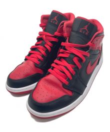 NIKE（ナイキ）の古着「Air Jordan 1 Mid "Bred Toe"」｜ブラック×レッド