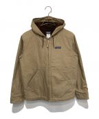 Patagoniaパタゴニア）の古着「Lined Canvas Hoody」｜ベージュ