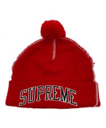 SUPREME（シュプリーム）の古着「Contrast Stitch Beanie コントラスト ステッチ ビーニー ニットキャップ ニット帽」｜レッド