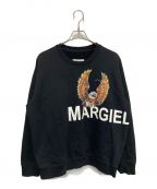 MM6 Maison Margielaエムエムシックス メゾンマルジェラ）の古着「Eagle スウェット」｜ブラック