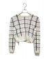 HER LIP TO (ハーリップトゥ) Bouncy Check Knit Pullover ホワイト サイズ:S：8000円