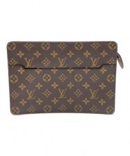 LOUIS VUITTON (ルイ ヴィトン) ポシェットオム セカンドバッグ / モノグラム / M51795 ブラウン サイズ:なし