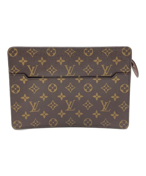 LOUIS VUITTON（ルイ ヴィトン）LOUIS VUITTON (ルイ ヴィトン) ポシェットオム セカンドバッグ / モノグラム / M51795 ブラウン サイズ:なしの古着・服飾アイテム