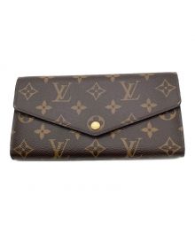 LOUIS VUITTON（ルイ ヴィトン）の古着「長財布 / ポルトフォイユ・サラ / モノグラム / M60531 」｜ブラウン