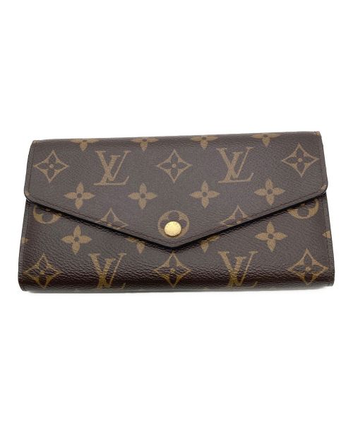 LOUIS VUITTON（ルイ ヴィトン）LOUIS VUITTON (ルイ ヴィトン) 長財布 / ポルトフォイユ・サラ / モノグラム / M60531  ブラウン サイズ:なしの古着・服飾アイテム