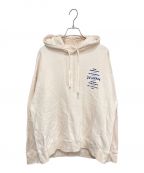 Denhamデンハム）の古着「SAKI BOX HOODY PRSU」｜アイボリー