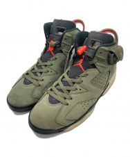 NIKE (ナイキ) Travis Scott (トラヴィス スコット) Air Jordan 6 Retro "Medium Olive" オリーブ サイズ:29㎝