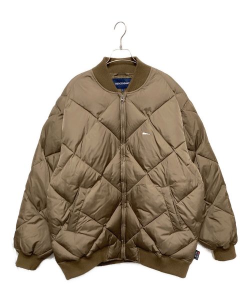 DESCENDANT（ディセンダント）DESCENDANT (ディセンダント) FULTON PADDING JACKET THINSULATE カーキ サイズ:4の古着・服飾アイテム