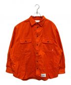 WTAPSダブルタップス）の古着「WCPO / LS / COTTON. CORDUROY」｜オレンジ