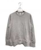 LOOPWHEELER×BEAMS PLUSループウィラー×ビームスプラス）の古着「別注Athletic Sweat Crew Neck」｜グレー