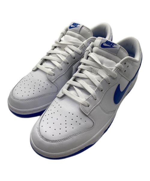 NIKE（ナイキ）NIKE (ナイキ) DUNK LOW RETRO ホワイト×ブルー サイズ:US:12 UK:11 EUR:46の古着・服飾アイテム