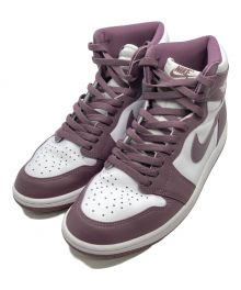 NIKE（ナイキ）の古着「Air Jordan 1 Retro High OG "Mauve" / エアジョーダン 1 レトロ ハイ / DZ5485-105」｜ホワイト×パープル