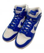 NIKEナイキ）の古着「DUNK HIGH RETRO SE」｜ホワイト×ブルー