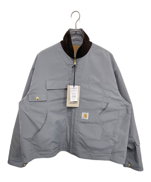 CarHartt（カーハート）CarHartt (カーハート) INVINCIBLE REVERSIBLE DETROIT JACKET MAX - Hamilton Brown / Wolf Grey ベージュ サイズ:Lの古着・服飾アイテム