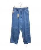 CarHarttカーハート）の古着「INVINCIBLE Removed Pocket Double Knee Pant」｜ブルー