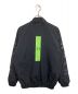 RADIO EVA (ラヂオエヴァ) A170 EVANGELION SOLID NYLON JACKET ブラック サイズ:L：5000円