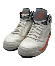 NIKE（ナイキ）の古着「AIR JORDAN 5 RETRO ”ORANGE BLAZE”」｜ホワイト