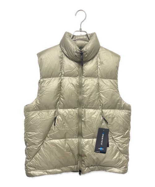 GOLDWIN（ゴールドウイン）GOLDWIN (ゴールドウイン) PERTEX QUANTUM DOWN VEST / パーテックスカンタムダウンベスト ベージュ サイズ:Lの古着・服飾アイテム