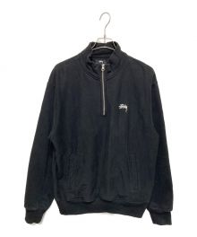 stussy（ステューシー）の古着「STOCK LOGO MOCK FOREST」｜ブラック