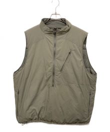 FREAK'S STORE（フリークスストア）の古着「HIGH LOFT PULLOVER VEST PRIMALOFT」｜オリーブ