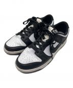 NIKEナイキ）の古着「NIKE DUNK LOW (GS) WHITE/BLACK-WHITE」｜ブラック