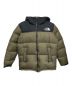 THE NORTH FACE（ザ ノース フェイス）の古着「Nuptse Hoodie / ヌプシフーディー / ND92041R」｜オリーブ×ブラック