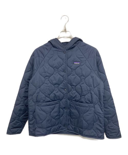 Patagonia（パタゴニア）Patagonia (パタゴニア) キッズ・キルテッド・パファー ネイビー サイズ:XXL（キッズ規格）の古着・服飾アイテム