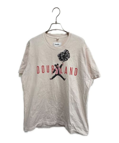 doublet（ダブレット）doublet (ダブレット) BALOON AIR TEE ライトグレー サイズ:Sの古着・服飾アイテム