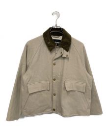 Barbour（バブアー）の古着「ボロウデイルジャケット」｜アイボリー